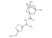 N-[1-(3-ethyl-1,2,4-oxadiazol-5-yl)ethyl]-3,5-dimethyladamantane-1-carboxamide