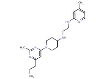 N-[1-(2-methyl-6-propylpyrimidin-4-yl)piperidin-4-yl]-N'-(4-methylpyridin-2-yl)ethane-1,2-diamine