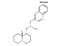 N-methyl-1-[(1S,9aR)-octahydro-2H-quinolizin-1-yl]-N-(quinolin-3-ylmethyl)methanamine