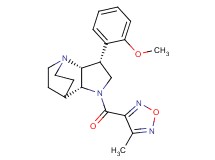 (3R*,3aR*,7aR*)-3-(2-methoxyphenyl)-1-[(4-methyl-1,2,5-oxadiazol-3-yl)carbonyl]octahydro-4,7-ethanopyrrolo[3,2-b]pyridine