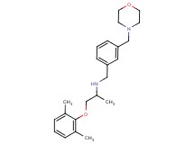 1-(2,6-dimethylphenoxy)-N-[3-(4-morpholinylmethyl)benzyl]-2-propanamine