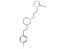 3-[2-(4-fluorophenyl)ethyl]-1-[3-(5-methyl-1H-tetrazol-1-yl)propyl]piperidine