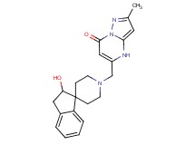 5-[(2-hydroxy-2,3-dihydro-1'H-spiro[indene-1,4'-piperidin]-1'-yl)methyl]-2-methylpyrazolo[1,5-a]pyrimidin-7(4H)-one