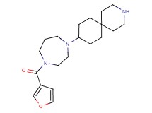 9-[4-(3-furoyl)-1,4-diazepan-1-yl]-3-azaspiro[5.5]undecane dihydrochloride