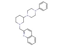 2-{[3-(4-phenyl-1-piperazinyl)-1-piperidinyl]methyl}quinoline