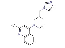 4-[3-(1H-imidazol-1-ylmethyl)-1-piperidinyl]-2-methylquinoline