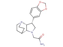 2-[(3R*,3aR*,7aR*)-3-(1,3-benzodioxol-5-yl)hexahydro-4,7-ethanopyrrolo[3,2-b]pyridin-1(2H)-yl]acetamide