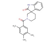 1'-(2,4,5-trimethylbenzoyl)spiro[indole-3,3'-piperidin]-2(1H)-one