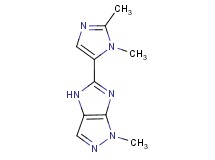 5-(1,2-dimethyl-1H-imidazol-5-yl)-1-methyl-1,4-dihydroimidazo[4,5-c]pyrazole