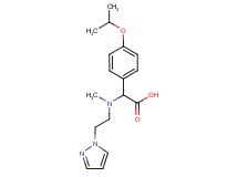 (4-isopropoxyphenyl){methyl[2-(1H-pyrazol-1-yl)ethyl]amino}acetic acid
