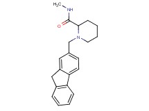 1-(9H-fluoren-2-ylmethyl)-N-methylpiperidine-2-carboxamide