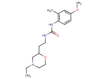 N-[2-(4-ethylmorpholin-2-yl)ethyl]-N'-(4-methoxy-2-methylphenyl)urea