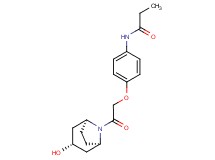 N-(4-{2-[(3-endo)-3-hydroxy-8-azabicyclo[3.2.1]oct-8-yl]-2-oxoethoxy}phenyl)propanamide