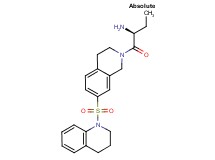 ((1S)-1-{[7-(3,4-dihydroquinolin-1(2H)-ylsulfonyl)-3,4-dihydroisoquinolin-2(1H)-yl]carbonyl}propyl)amine