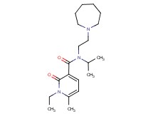 N-(2-azepan-1-ylethyl)-1-ethyl-N-isopropyl-6-methyl-2-oxo-1,2-dihydropyridine-3-carboxamide