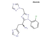 (1S)-1-[1-(2-chlorophenyl)-3-(1H-1,2,4-triazol-1-ylmethyl)-1H-1,2,4-triazol-5-yl]-2-(1H-imidazol-4-yl)ethanamine