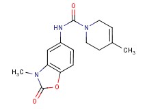 4-methyl-N-(3-methyl-2-oxo-2,3-dihydro-1,3-benzoxazol-5-yl)-3,6-dihydropyridine-1(2H)-carboxamide