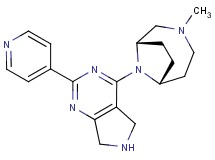 4-[(1S*,6R*)-3-methyl-3,9-diazabicyclo[4.2.1]non-9-yl]-2-(4-pyridinyl)-6,7-dihydro-5H-pyrrolo[3,4-d]pyrimidine