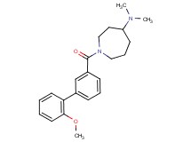 1-[(2'-methoxy-3-biphenylyl)carbonyl]-N,N-dimethyl-4-azepanamine