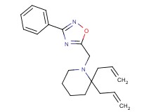 2,2-diallyl-1-[(3-phenyl-1,2,4-oxadiazol-5-yl)methyl]piperidine