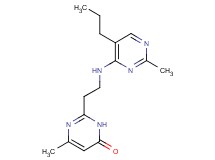 6-methyl-2-{2-[(2-methyl-5-propylpyrimidin-4-yl)amino]ethyl}pyrimidin-4(3H)-one