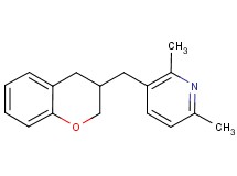 3-(3,4-dihydro-2H-chromen-3-ylmethyl)-2,6-dimethylpyridine