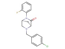 (1S*,4S*)-5-(4-chlorobenzyl)-2-(2-fluorophenyl)-2,5-diazabicyclo[2.2.1]heptan-3-one