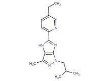 5-(5-ethyl-2-pyridinyl)-1-isobutyl-3-methyl-1,4-dihydroimidazo[4,5-c]pyrazole