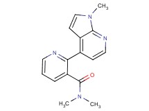 N,N-dimethyl-2-(1-methyl-1H-pyrrolo[2,3-b]pyridin-4-yl)nicotinamide