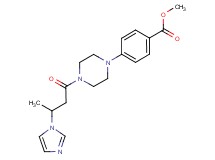 methyl 4-{4-[3-(1H-imidazol-1-yl)butanoyl]-1-piperazinyl}benzoate