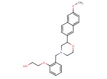 2-(2-{[2-(6-methoxy-2-naphthyl)morpholin-4-yl]methyl}phenoxy)ethanol
