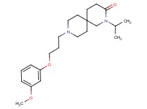 2-isopropyl-9-[3-(3-methoxyphenoxy)propyl]-2,9-diazaspiro[5.5]undecan-3-one