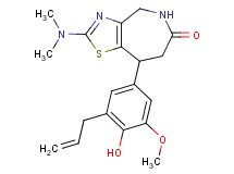 8-(3-allyl-4-hydroxy-5-methoxyphenyl)-2-(dimethylamino)-4,5,7,8-tetrahydro-6H-[1,3]thiazolo[4,5-c]azepin-6-one
