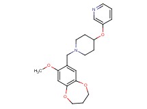 3-({1-[(8-methoxy-3,4-dihydro-2H-1,5-benzodioxepin-7-yl)methyl]piperidin-4-yl}oxy)pyridine