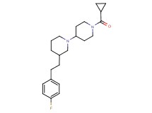 1'-(cyclopropylcarbonyl)-3-[2-(4-fluorophenyl)ethyl]-1,4'-bipiperidine
