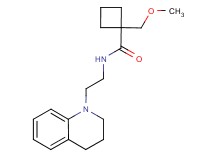 N-[2-(3,4-dihydroquinolin-1(2H)-yl)ethyl]-1-(methoxymethyl)cyclobutanecarboxamide