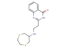 2-[2-(1,4-dithiepan-6-ylamino)ethyl]quinazolin-4(3H)-one