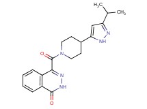 4-{[4-(3-isopropyl-1H-pyrazol-5-yl)piperidin-1-yl]carbonyl}phthalazin-1(2H)-one