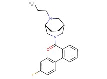 (1R*,5R*)-3-[(4'-fluorobiphenyl-2-yl)carbonyl]-6-propyl-3,6-diazabicyclo[3.2.2]nonane