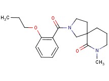 7-methyl-2-(2-propoxybenzoyl)-2,7-diazaspiro[4.5]decan-6-one