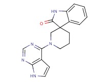 1'-(7H-pyrrolo[2,3-d]pyrimidin-4-yl)spiro[indole-3,3'-piperidin]-2(1H)-one