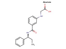 {[3-({[(1S)-1-phenylpropyl]amino}carbonyl)phenyl]amino}acetic acid