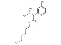 2-(dimethylamino)-N-(3-ethoxypropyl)-2-(3-methylphenyl)acetamide
