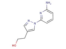 2-[1-(6-aminopyridin-2-yl)-1H-pyrazol-4-yl]ethanol