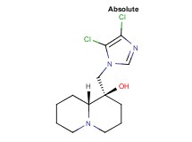 (1R,9aR)-1-[(4,5-dichloro-1H-imidazol-1-yl)methyl]octahydro-2H-quinolizin-1-ol