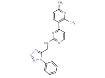 4-(2,6-dimethylpyridin-3-yl)-N-[(1-phenyl-1H-tetrazol-5-yl)methyl]pyrimidin-2-amine