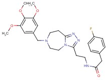 2-(4-fluorophenyl)-N-{2-[7-(3,4,5-trimethoxybenzyl)-6,7,8,9-tetrahydro-5H-[1,2,4]triazolo[4,3-d][1,4]diazepin-3-yl]ethyl}acetamide