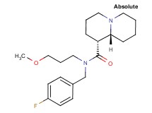 (1R,9aR)-N-(4-fluorobenzyl)-N-(3-methoxypropyl)octahydro-2H-quinolizine-1-carboxamide