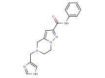 5-(1H-imidazol-4-ylmethyl)-N-phenyl-4,5,6,7-tetrahydropyrazolo[1,5-a]pyrazine-2-carboxamide