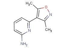 6-(3,5-dimethyl-4-isoxazolyl)-2-pyridinamine trifluoroacetate